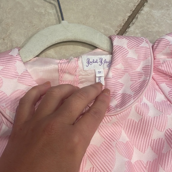 Rachel Riley London Damask Dress - Mult Sizes - Picture 3 of 3